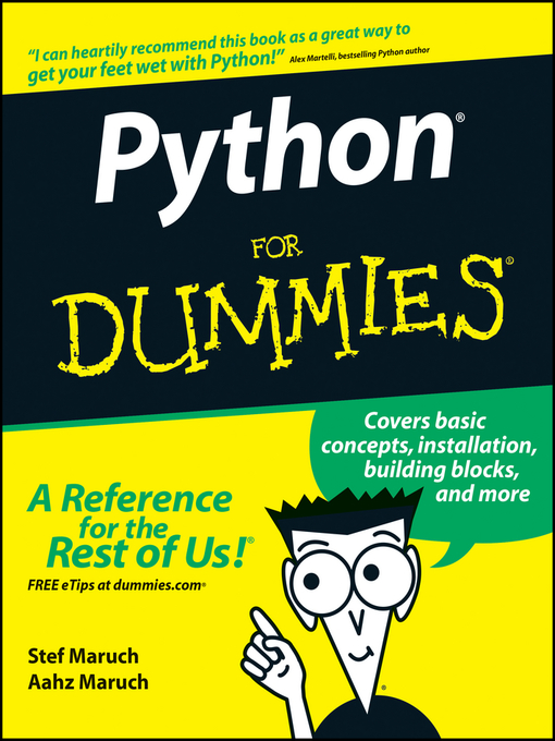 Title details for Python For Dummies by Stef Maruch - Available